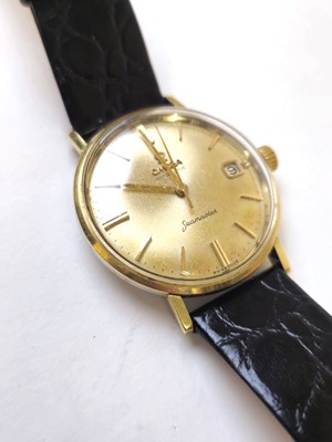 Lot 572 - A gentleman's Omega Seamaster automatic...