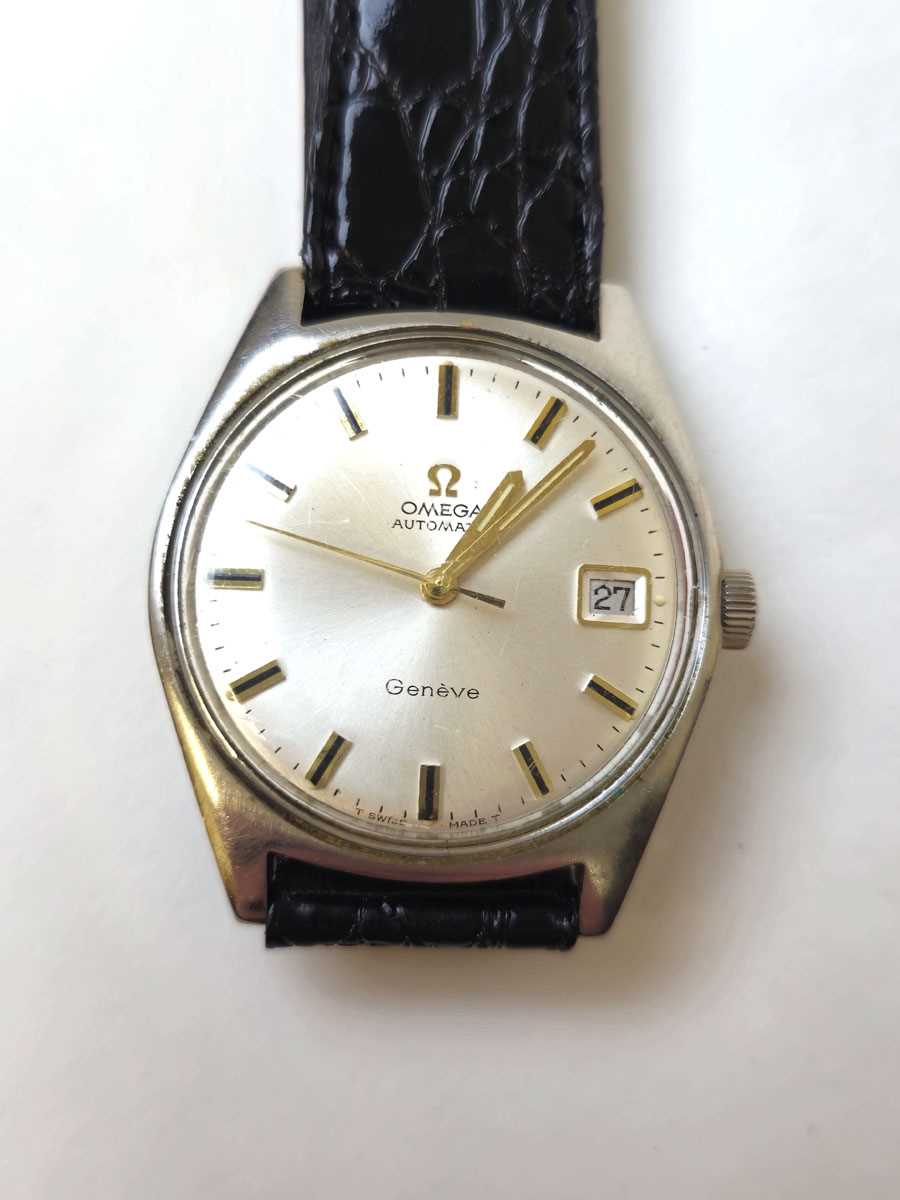 Lot 576 - A gentleman's Omega Automatic Geneve...