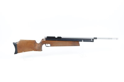 Lot 116 - .177 CO2 target air rifle, Walther barrel with...