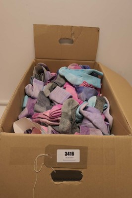 Lot 3416 - A box containing loose socks