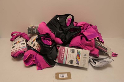 Lot 3435 - A bag containing women's Sport Bras