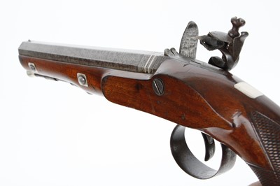 Lot 404 - (S58) Cased Pair 18 bore (.650 Carbine)...