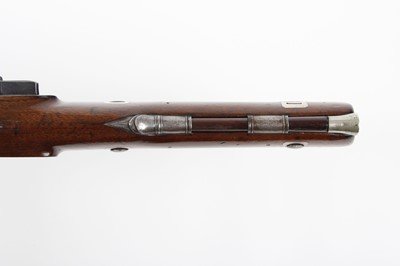 Lot 404 - (S58) Cased Pair 18 bore (.650 Carbine)...