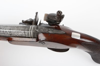 Lot 404 - (S58) Cased Pair 18 bore (.650 Carbine)...