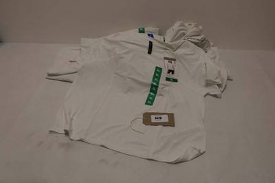 Lot 3478 - 20 White Mondetta T-shirts