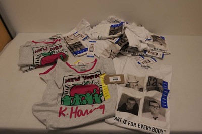 Lot 3489 - 20 Keith Haring T-shirts