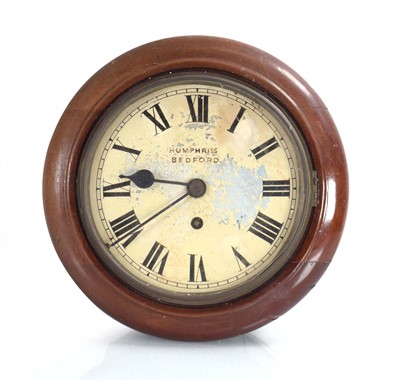 Lot 86 - An early 20th century fusee wall clock by JJE...