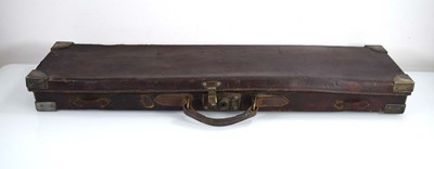 Lot 112 - A Royal Berkshire Regiment leather gun case...