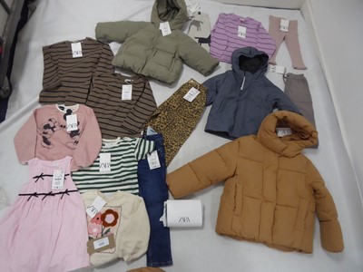 Lot 1203 - Selection of children's Zara clothing