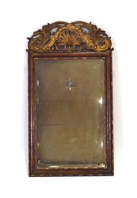 Lot 9 - A George II and later walnut, gilded and...