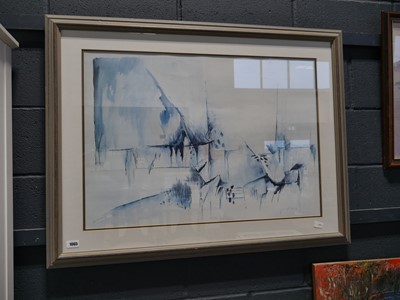 Lot 1065 - Large framed and glazed limited edition print...