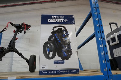 Lot 2013 - Eze Glide compact 3 wheel golding trolley in...