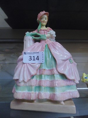 Lot 314 - A Royal Doulton ceramic figurine 'Kate...