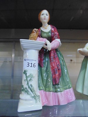 Lot 316 - A Royal Doulton ceramic figurine 'Florence...