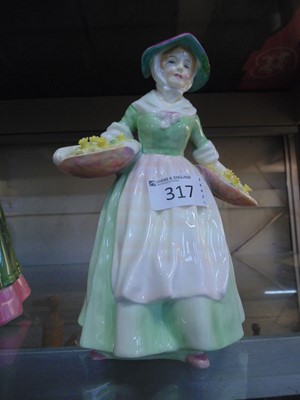 Lot 317 - A Royal Doulton ceramic figurine 'Daffy Down...