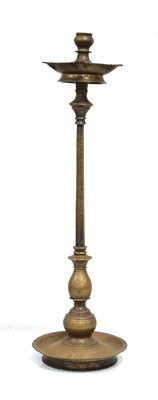 Lot 123 - An early 20th century brass smoker's stand of...