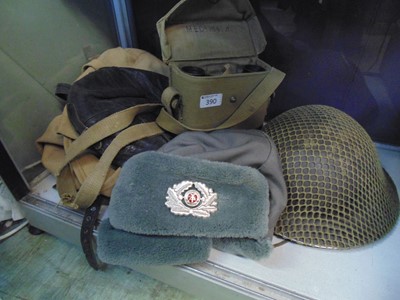 Lot 390 - A selection of World War II items to include...