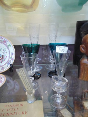 Lot 377 - A selection of 18th/19th century glassware...