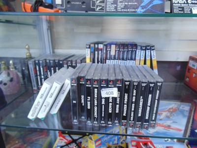 Lot 408 - An assortment of Playstation, DS, and other...