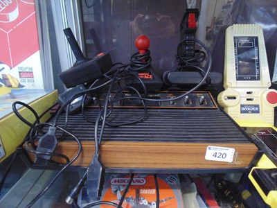 Lot 420 - An Atari video computer system