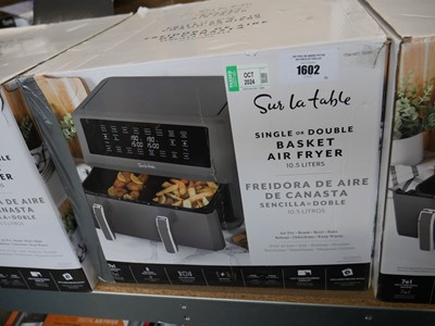 Lot 1602 - Sur la Table air fryer, boxed