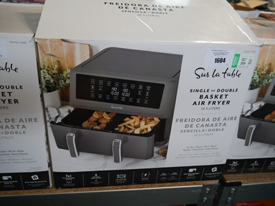 Lot 1604 - Sur la Table air fryer, boxed