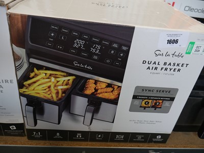 Lot 1606 - Sur la Table air fryer, boxed