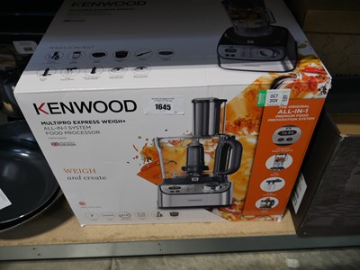 Lot 1645 - Boxed Kenwood Multi Pro food processor