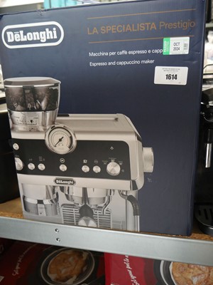 Lot 1614 - De'Longhi La Specialista Prestigio coffee...