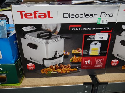 Lot 1621 - Tefal Oleoclean Pro deep fryers, boxed