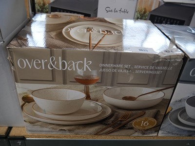 Lot 1625 - Over & Back dinnerware sets, boxed