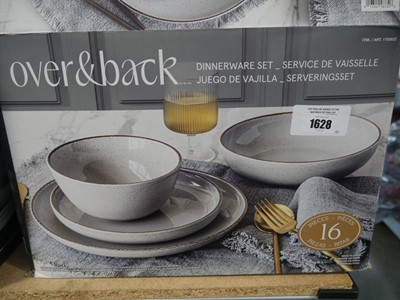 Lot 1628 - Over & Back dinnerware sets, boxed