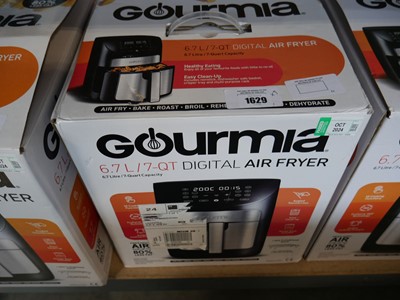 Lot 1629 - 6 boxed Gourmia air fryers, together with 3...