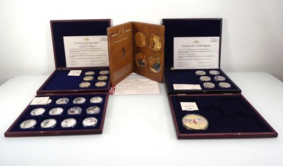 Lot 468 - Five groups of Windsor Mint collectable coins...