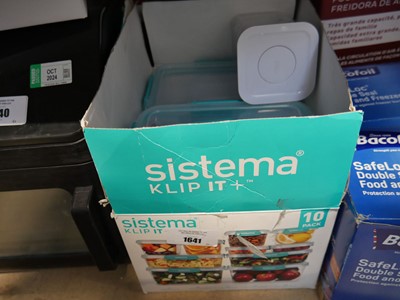 Lot 1641 - Sistema food storage/container set, boxed