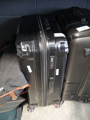 Lot 1688 - 2 piece Samsonite luggage set in black