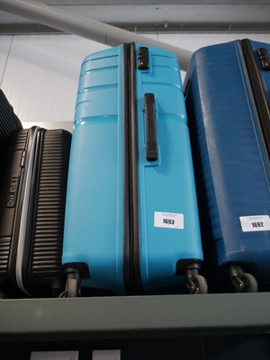 Lot 1693 - American Tourister suitcase in light blue