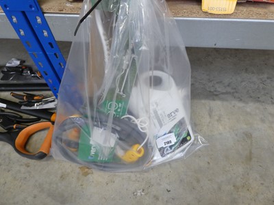 Lot 2180 - Bag containing 2 Hozelock hose guns, Magnusson...