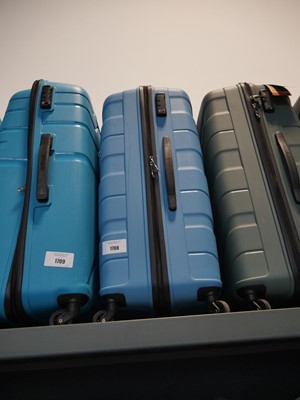 Lot 1708 - American Tourister suitcase in blue