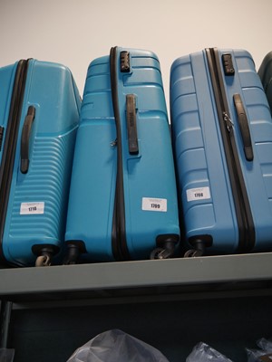 Lot 1709 - American Tourister suitcase in light blue