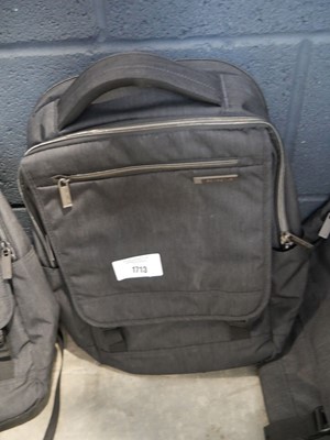 Lot 1713 - Samsonite backpacks