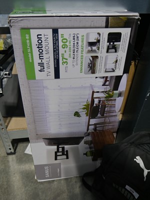 Lot 1717 - Boxed Sanus full motion 37" - 90" TV wall mount