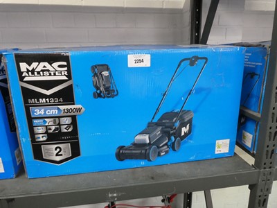 Lot 2254 - Mac Allister MLM1334 34cm electric lawnmower