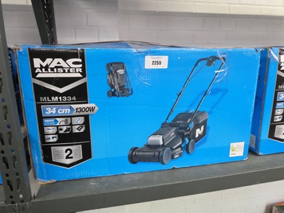 Lot 2255 - Mac Allister MLM1334 34cm electric lawnmower