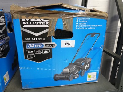 Lot 2257 - Mac Allister MLM1334 34cm electric lawnmower