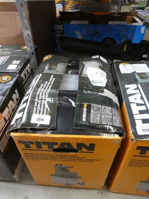 Lot 2274 - Titan 240V silent garden electric shredder