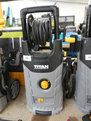 Lot 2320 - Titan TTB2200PRW electric pressure washer, no...