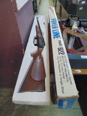 Lot 83 - A Power Line 922 .22 calibre air rifle in box...