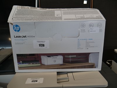 Lot 1726 - LaserJet printer M110W, boxed