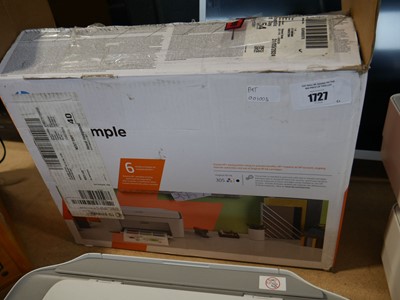 Lot 1727 - HP DeskJet printer 2720E, boxed